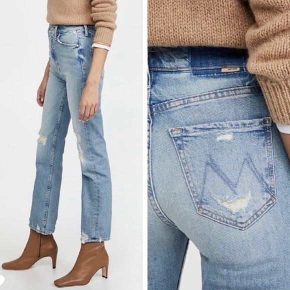 MOTHER SUPERIOR High Waisted Rider Skimp‎ Jeans, The Confession Wash - Picture 3 of 11